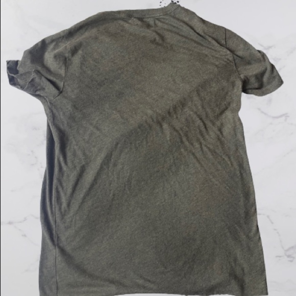 Burberry London England Logo Khaki T-Shirt - Picture 2 of 2